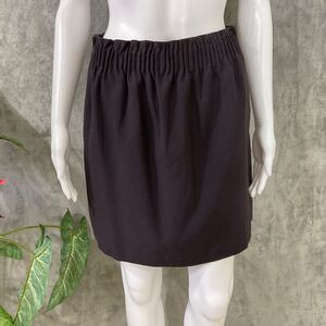 J. Crew Mercantile Skirt Pull On Elastic Waist Sidewalk office Women's Size 6